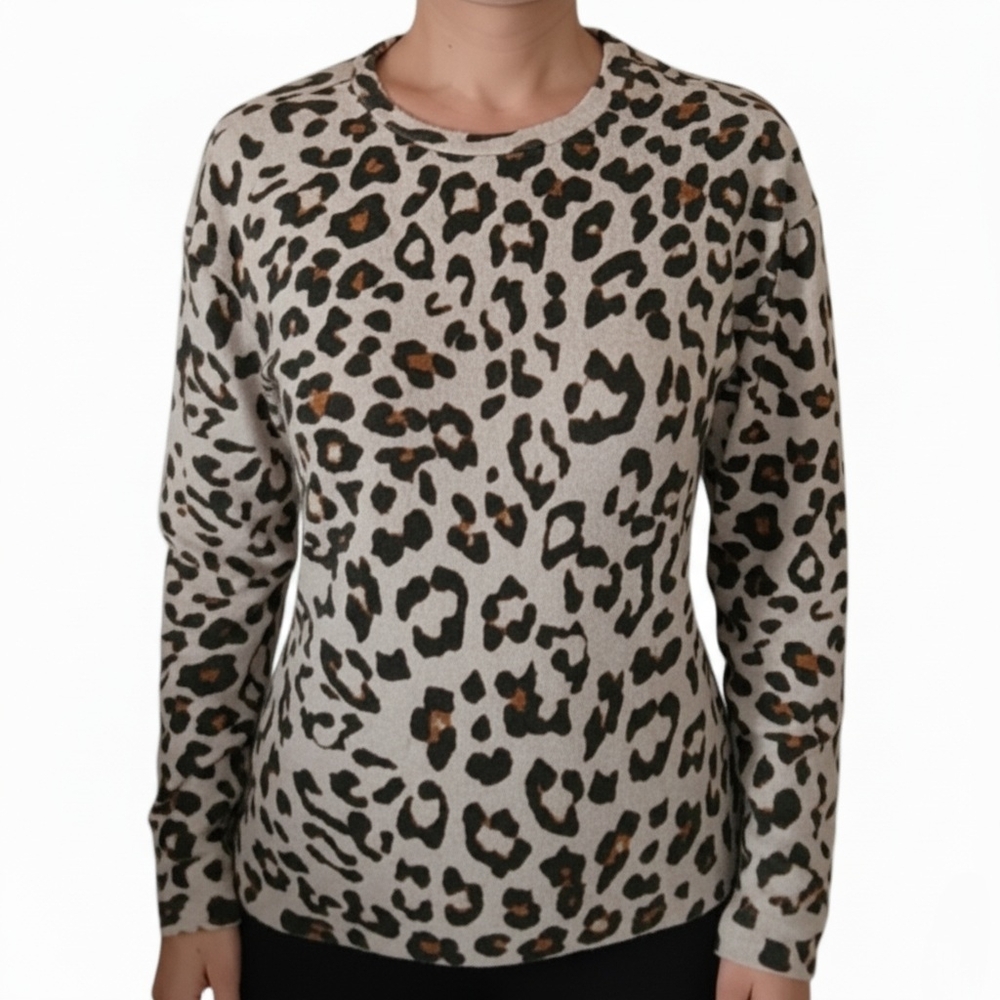 Leopard print top - S